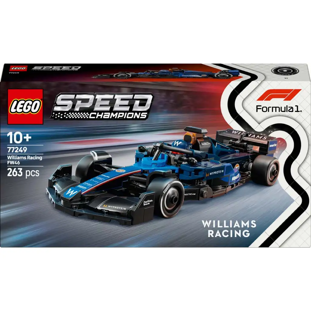 imagen de LEGO® Speed Champions: Williams Racing FW46 F1® coche de carreras (77249) 1