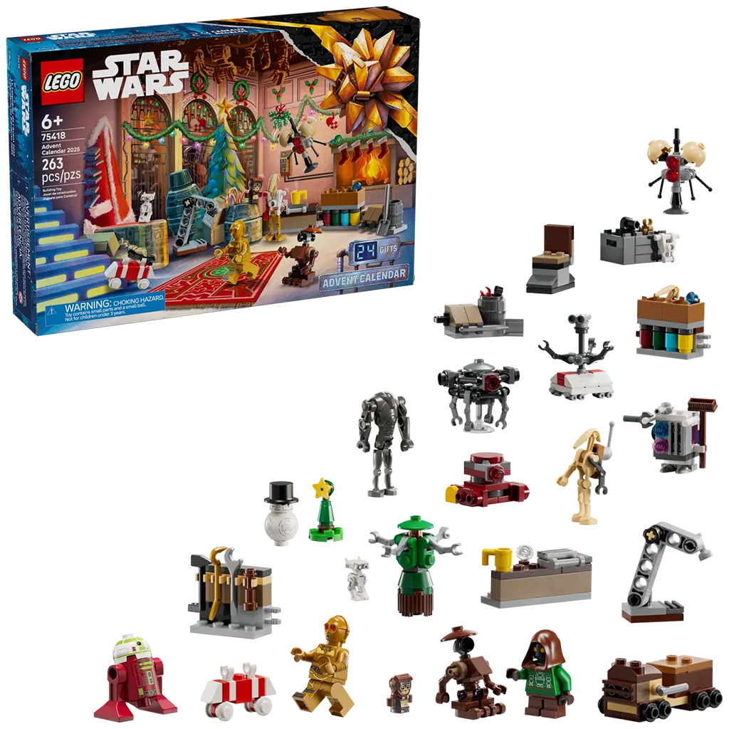 imagen de LEGO® Star Wars™: Calendario de Adviento 2025 (75418) 1