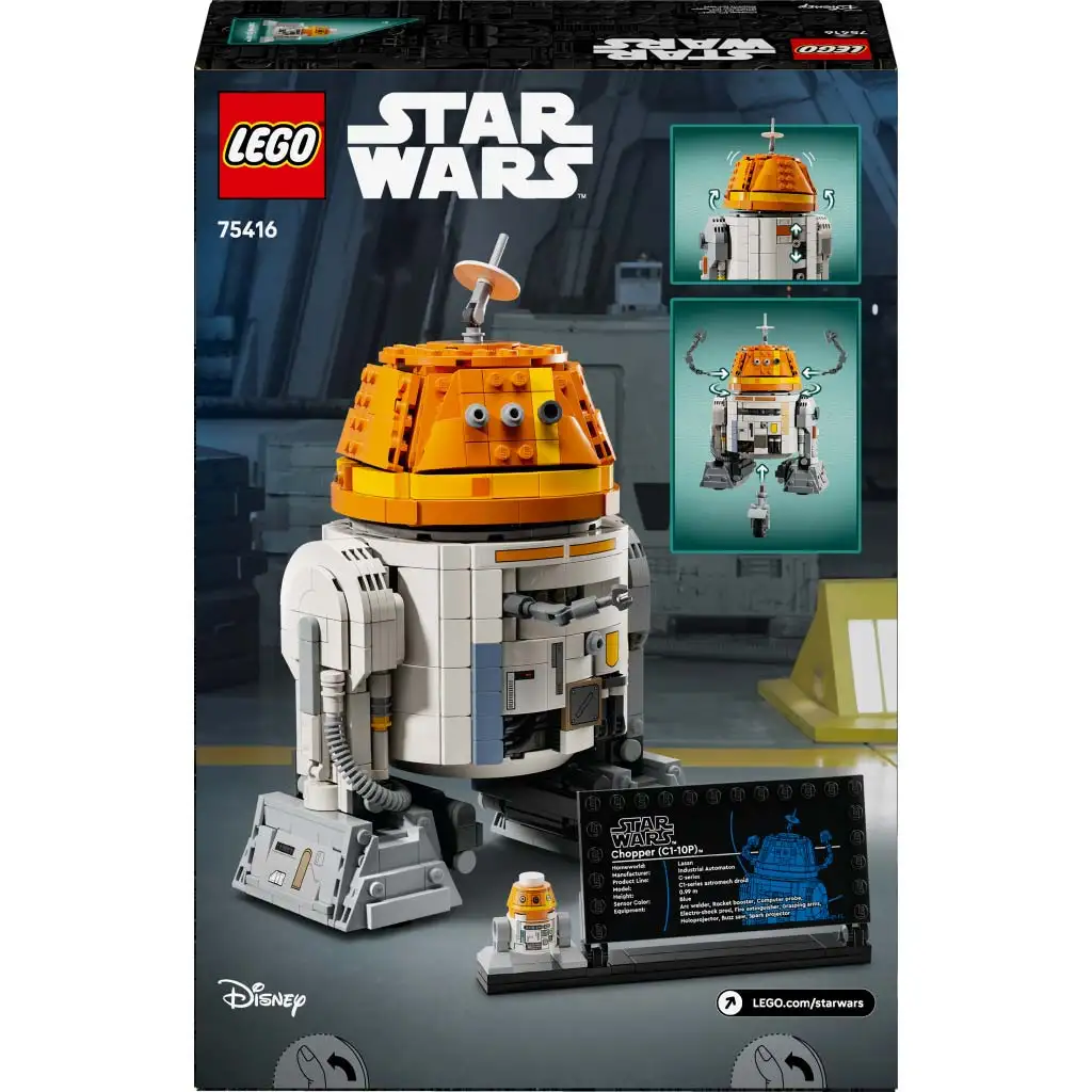 imagen de LEGO® Star Wars™: Chopper (C1-10P)™ droide astromecánico (75416) 2