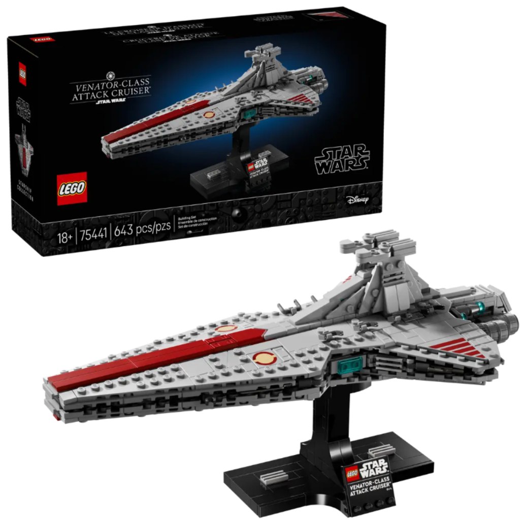 imagen de LEGO® Star Wars™:  Crucero de ataque de clase Venator (75441) 1