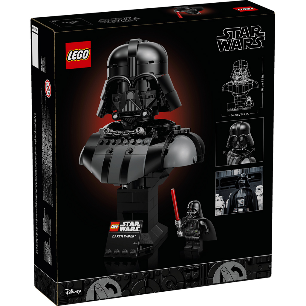 imagen de LEGO® Star Wars™: Estatua de Darth Vader™ (75439) 6