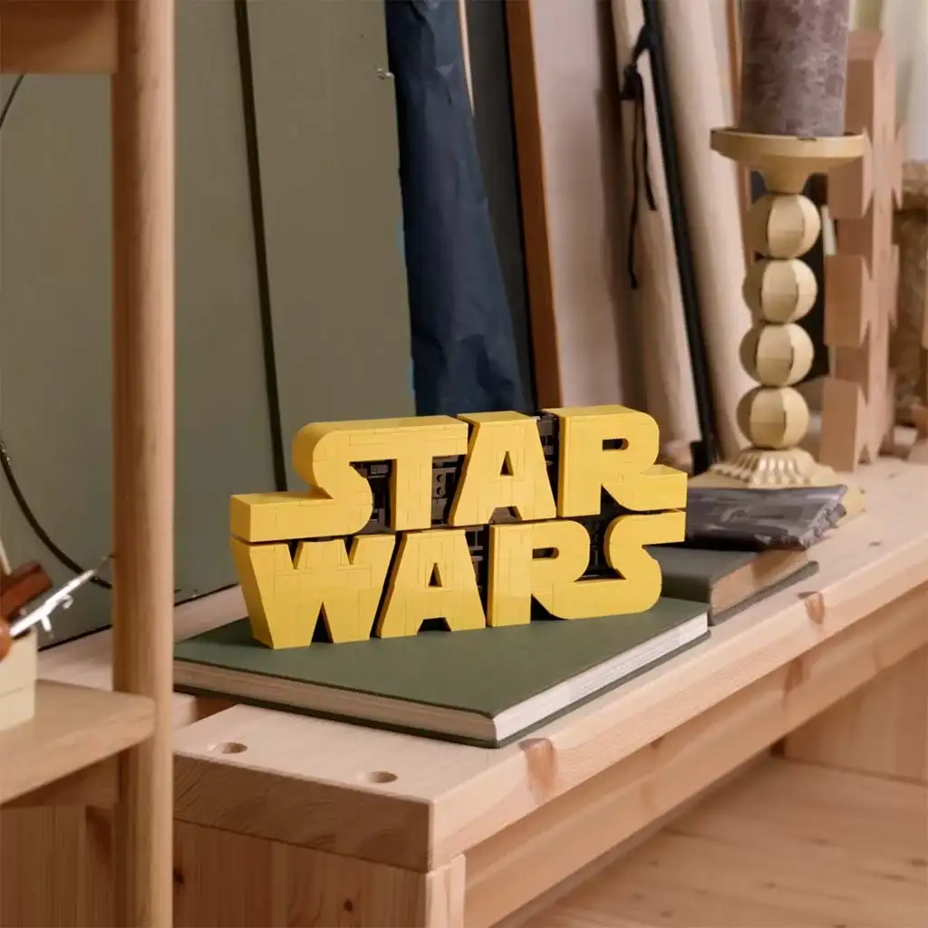 imagen de LEGO® Star Wars™: Logo de Star Wars™ construido con bloques (75407) 2
