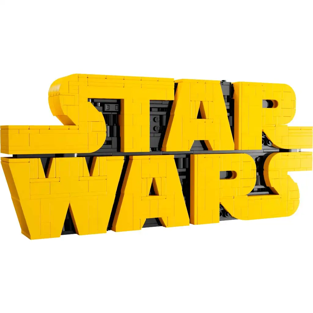 imagen de LEGO® Star Wars™: Logo de Star Wars™ construido con bloques (75407) 5
