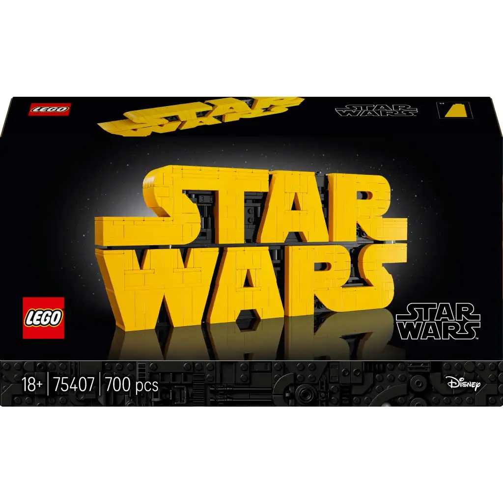 imagen de LEGO® Star Wars™: Logo de Star Wars™ construido con bloques (75407) 1