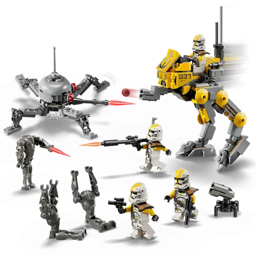 imagen de LEGO® Star Wars™: Paquete de combate de clones del 327.º (75431) 4