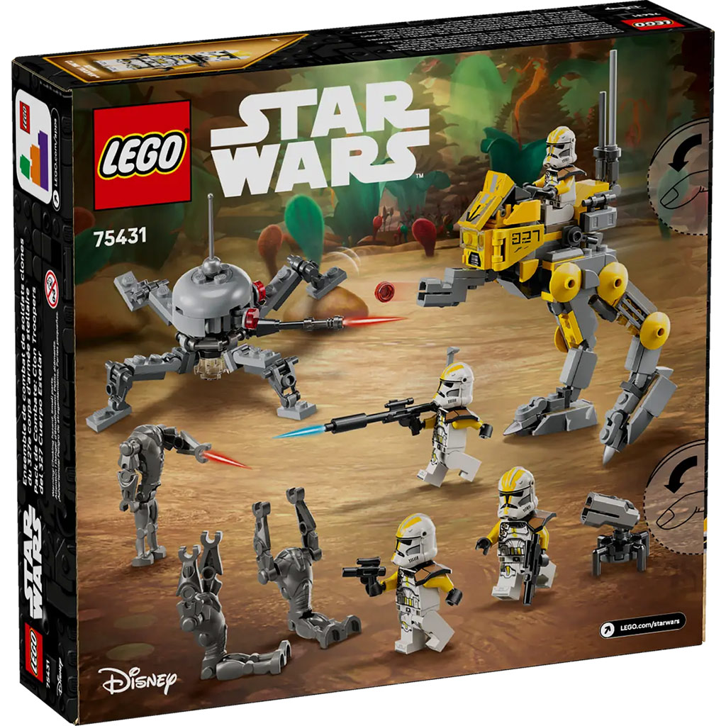 imagen de LEGO® Star Wars™: Paquete de combate de clones del 327.º (75431) 6