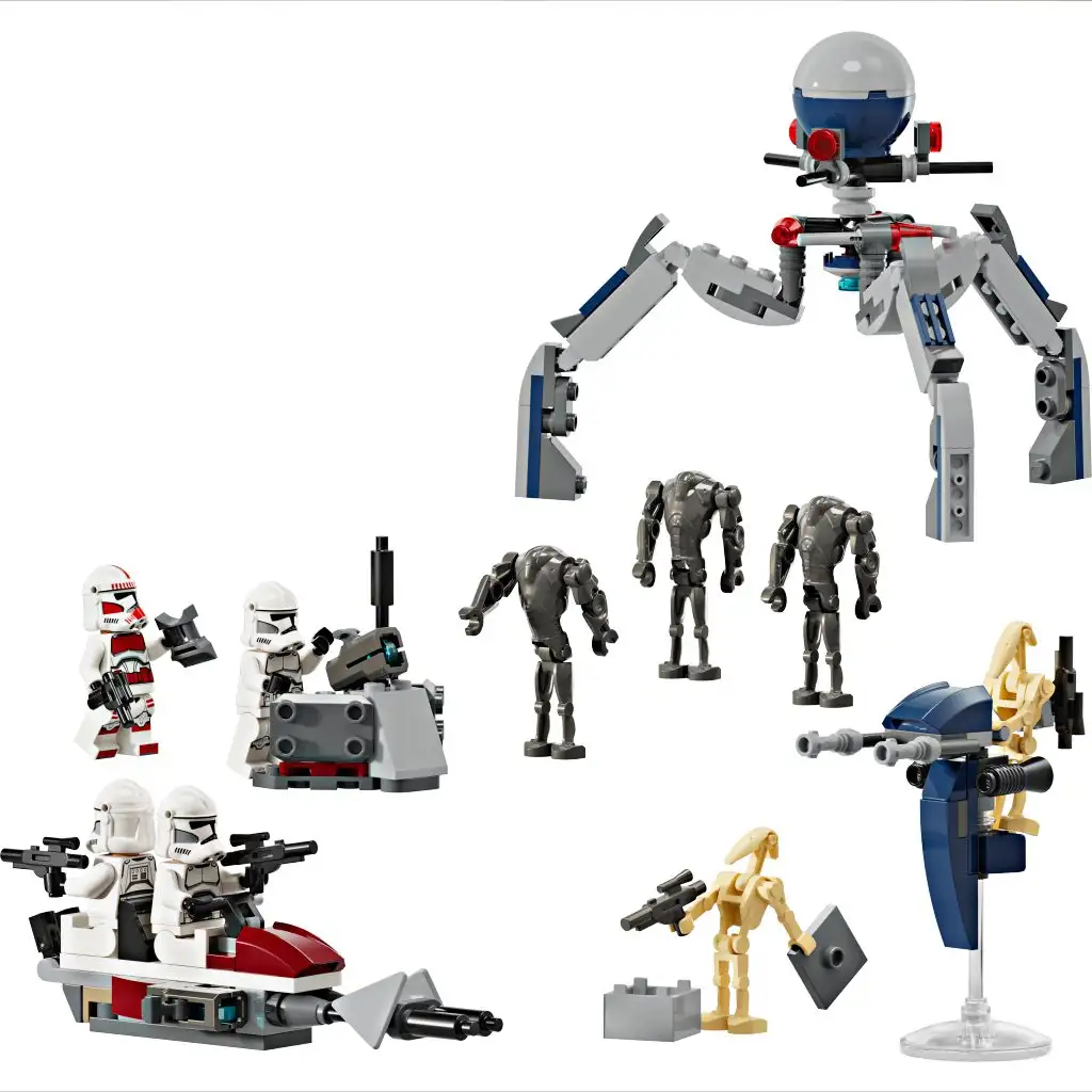 imagen de LEGO® Star Wars™: Paquete de combate de soldado clon™ y droide de combate™ (75372) 2