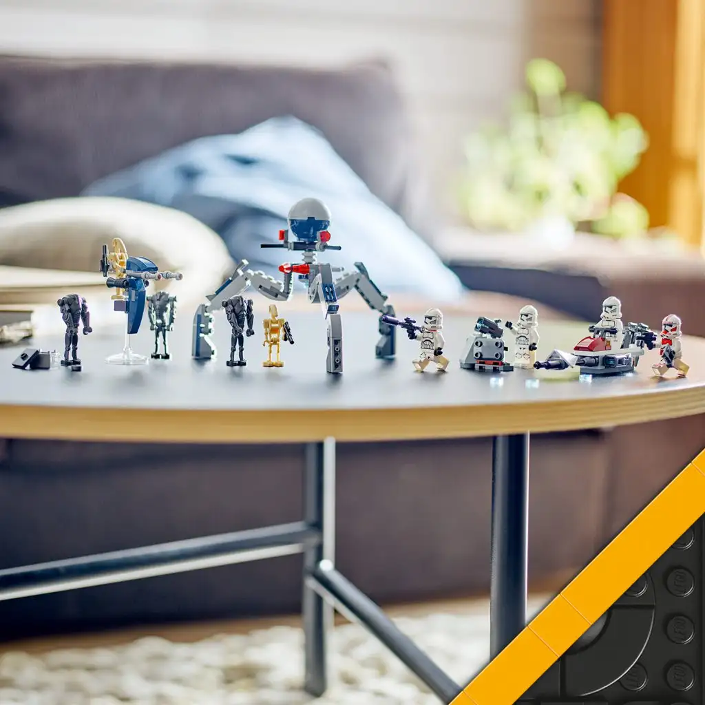 imagen de LEGO® Star Wars™: Paquete de combate de soldado clon™ y droide de combate™ (75372) 5