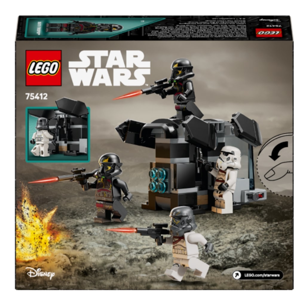 imagen de LEGO® Star Wars™: Paquete de combate de soldado de la Estrella de la Muerte y Night Trooper (75412) 2