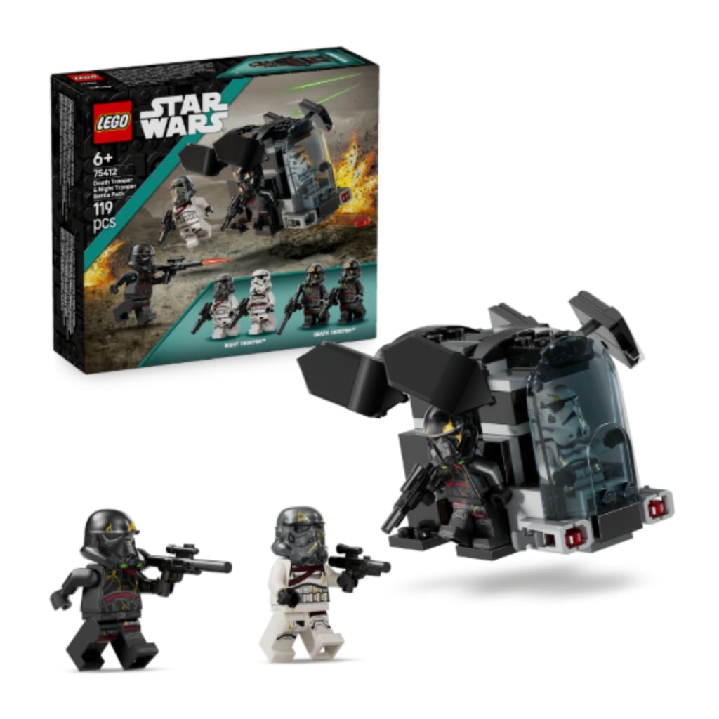 imagen de LEGO® Star Wars™: Paquete de combate de soldado de la Estrella de la Muerte y Night Trooper (75412) 1