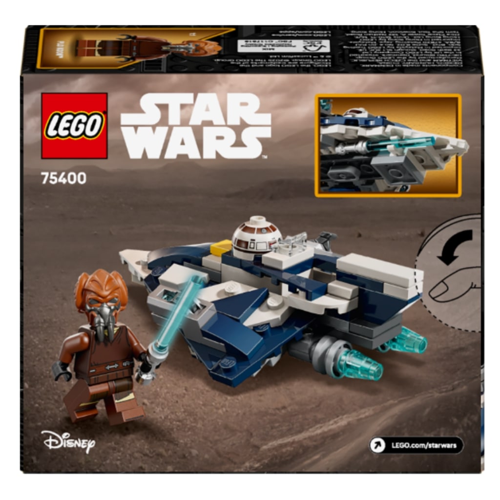 imagen de LEGO® Star Wars™: Plo Koon Jedi cazador de estrellas™ microfighter (75400) 5