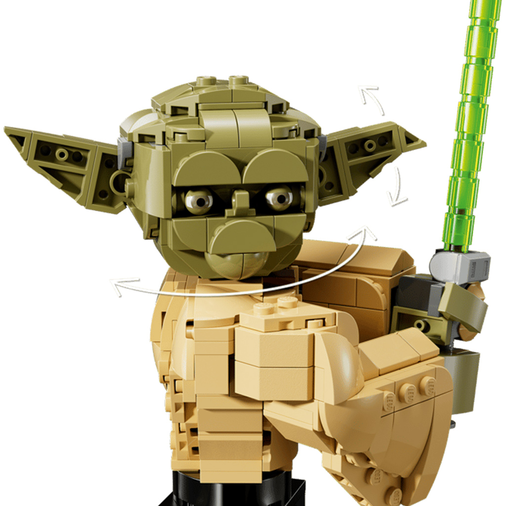 imagen de LEGO® Star Wars™: Yoda™ busto (75438) 3