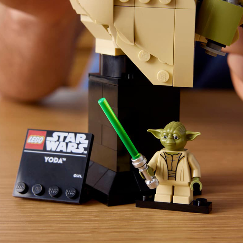 imagen de LEGO® Star Wars™: Yoda™ busto (75438) 4