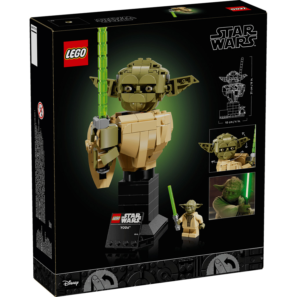 imagen de LEGO® Star Wars™: Yoda™ busto (75438) 7