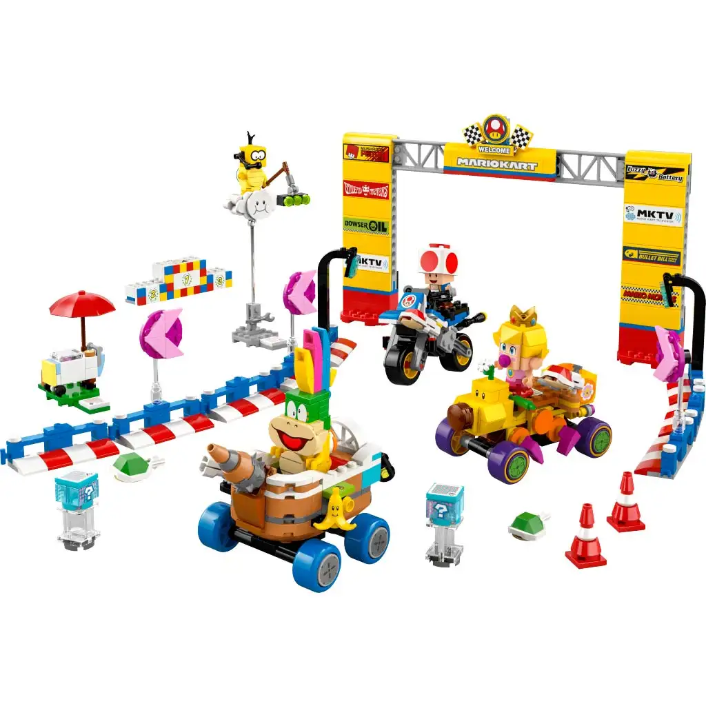imagen de LEGO® Super Mario™: Mario Kart™ - Baby Peach y el set Grand Prix (72036) 5