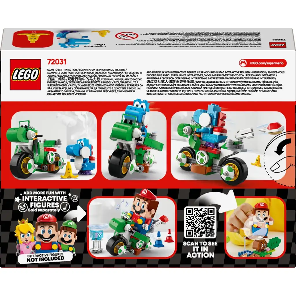 imagen de LEGO® Super Mario™: Mario Kart™ – Bicicleta de Yoshi (72031) 2