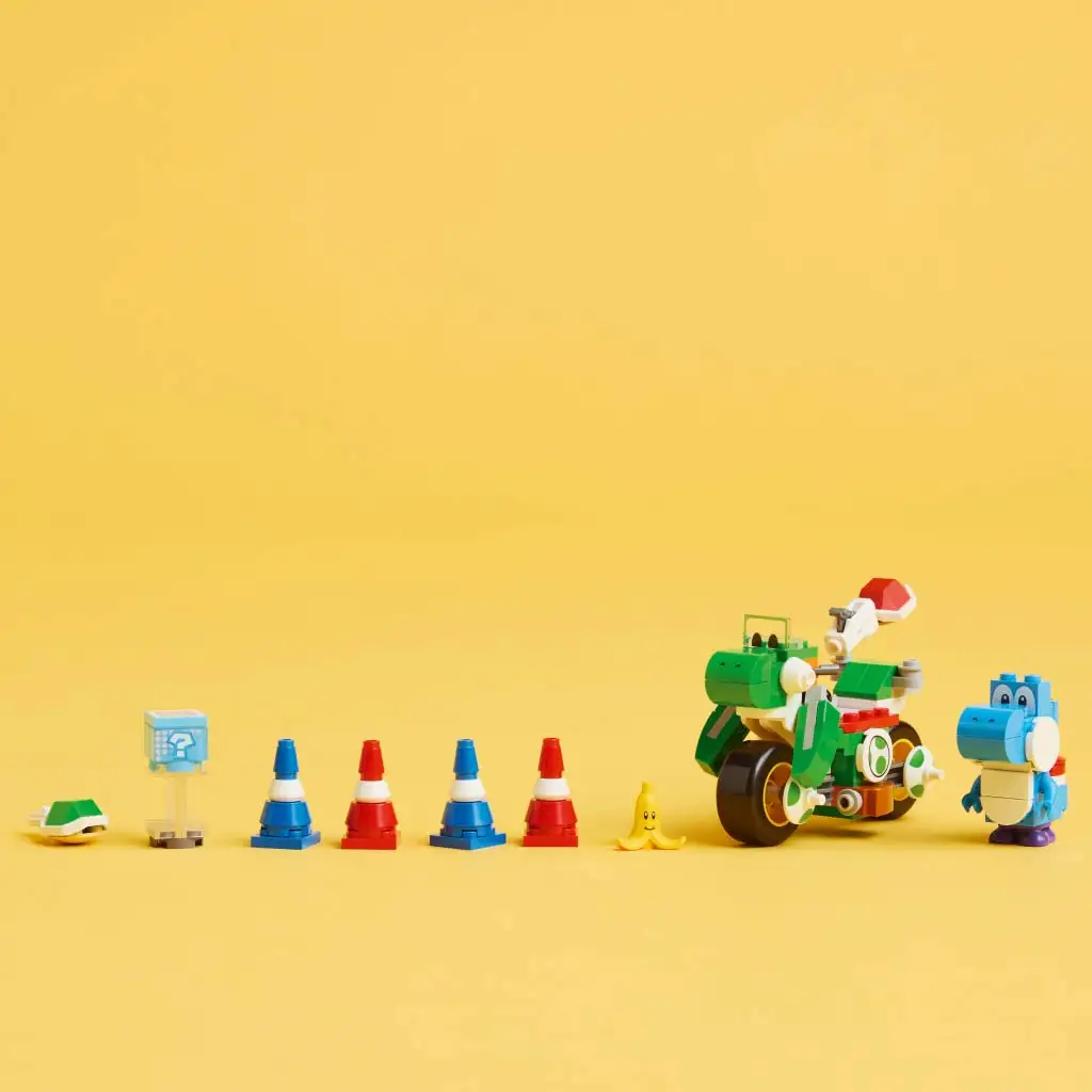 imagen de LEGO® Super Mario™: Mario Kart™ – Bicicleta de Yoshi (72031) 4