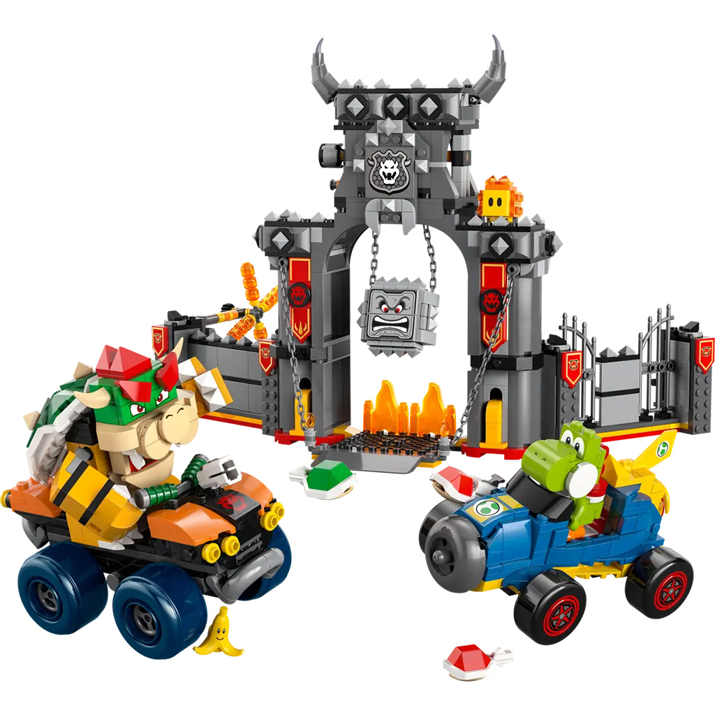 imagen de LEGO® Super Mario™: Mario Kart™ – Castillo de Bowser (72039) 2