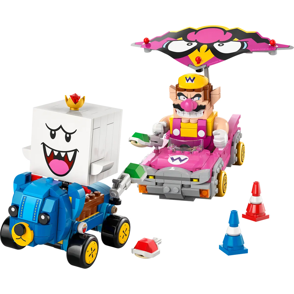 imagen de LEGO® Super Mario™: Mario Kart™ – Wario y King Boo (72038) 2