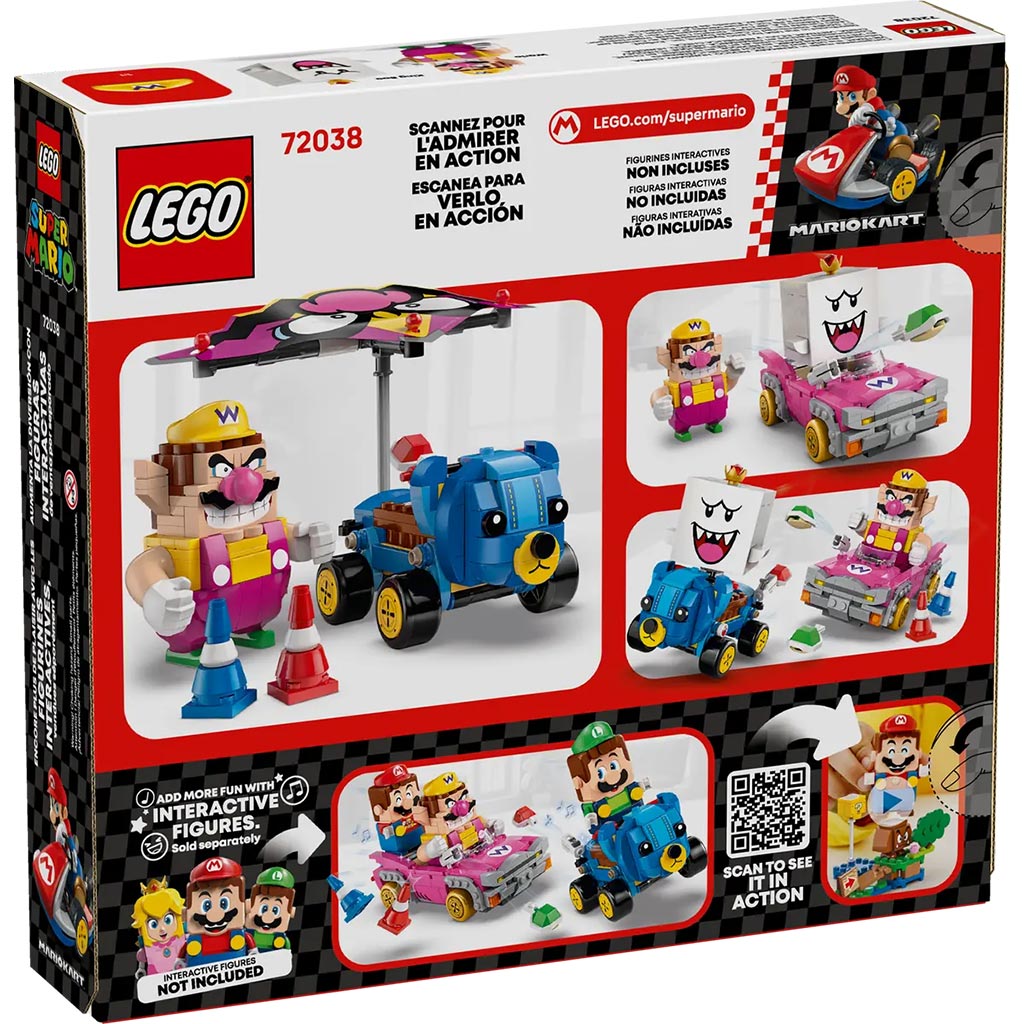 imagen de LEGO® Super Mario™: Mario Kart™ – Wario y King Boo (72038) 8