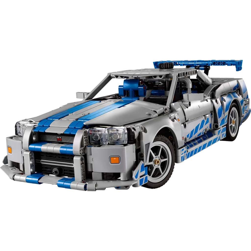 imagen de LEGO® Technic: 2 Rápido 2 Furioso Nissan Skyline GT-R (R34) coche (42210) 3
