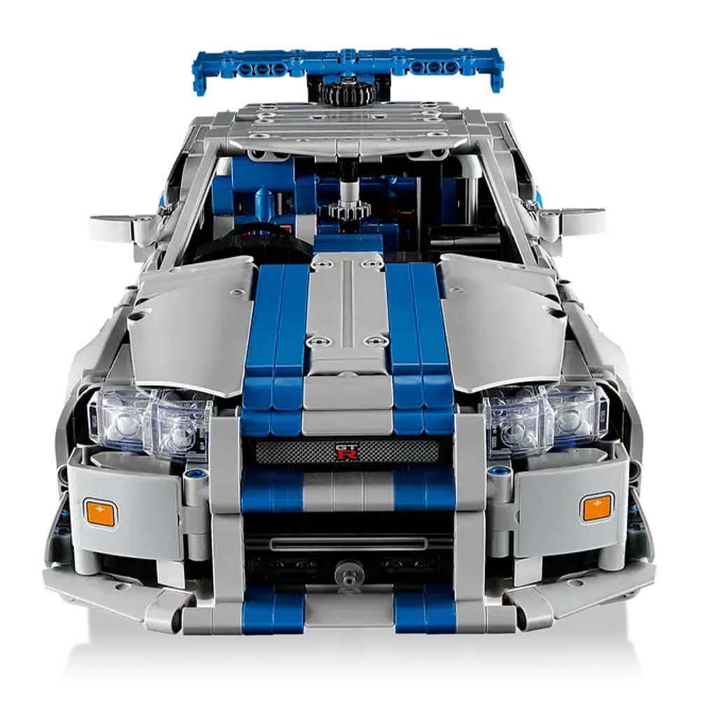 imagen de LEGO® Technic: 2 Rápido 2 Furioso Nissan Skyline GT-R (R34) coche (42210) 5