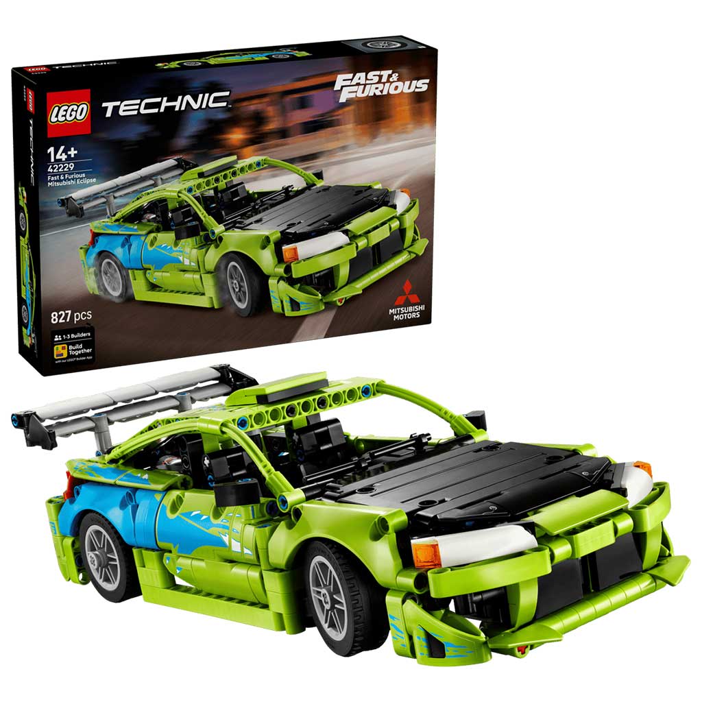 imagen de LEGO® Technic: Auto Mitsubishi Eclipse de Rápidos y Furiosos (42229) 1
