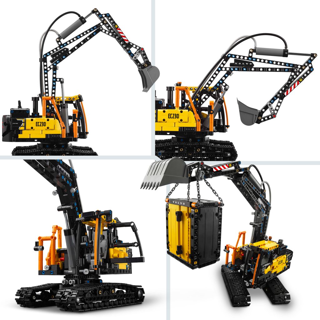 imagen de LEGO® Technic: Camión Volvo FMX y excavadora eléctrica EC230 (42175) 2