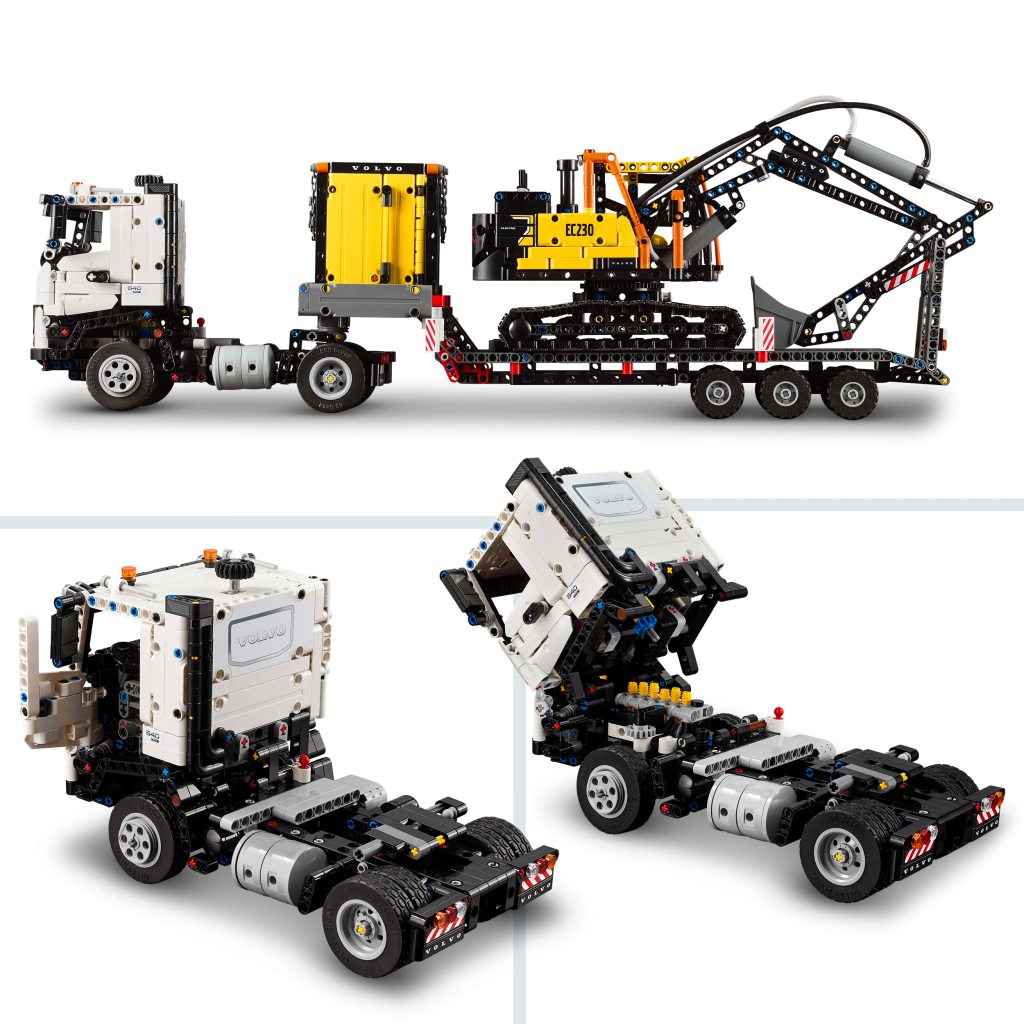 imagen de LEGO® Technic: Camión Volvo FMX y excavadora eléctrica EC230 (42175) 3