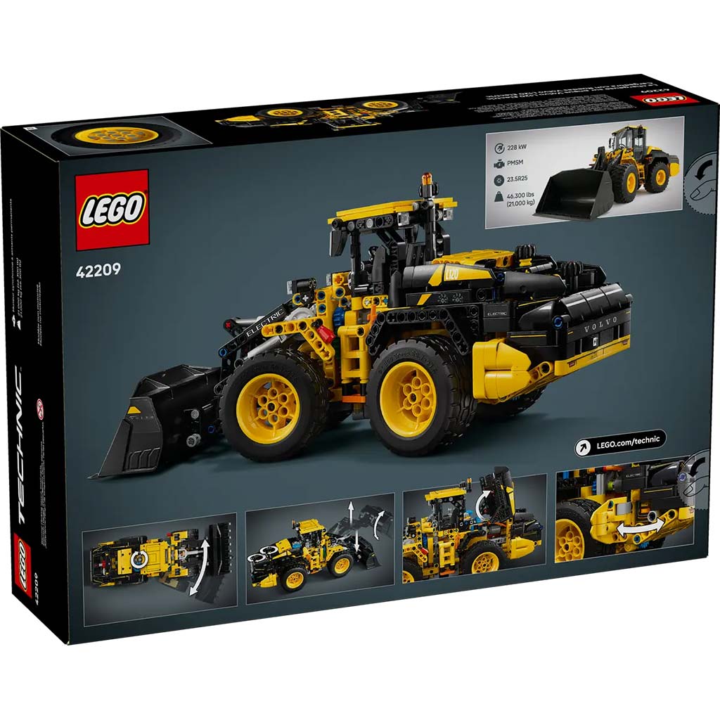imagen de LEGO® Technic: Cargadora de ruedas eléctrica Volvo L120 (42209) 2