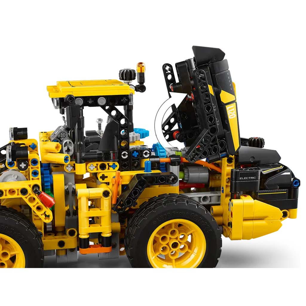 imagen de LEGO® Technic: Cargadora de ruedas eléctrica Volvo L120 (42209) 5