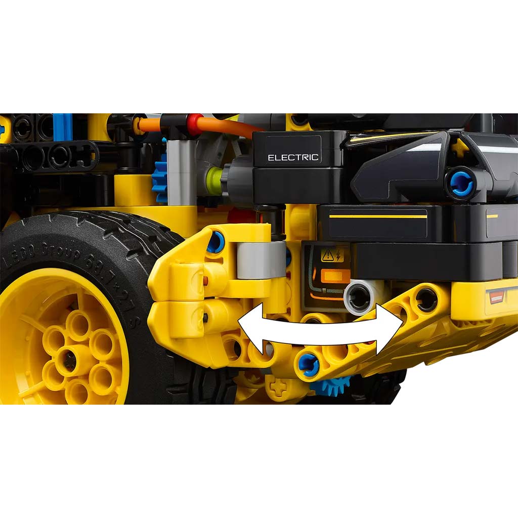 imagen de LEGO® Technic: Cargadora de ruedas eléctrica Volvo L120 (42209) 6