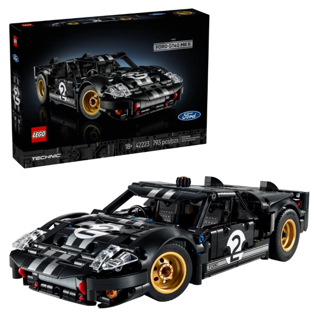 imagen de LEGO® Technic: coche de carreras Ford GT40 MKII de 1966 (42223) 1