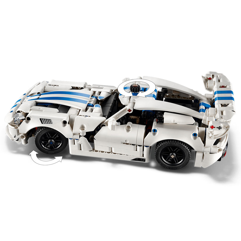 imagen de LEGO® Technic: Dodge Viper GTS-R coche deportivo (42234) 6