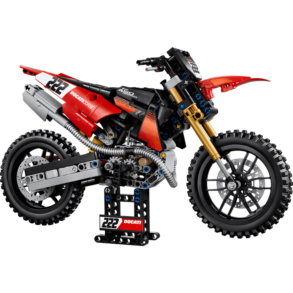 imagen de LEGO® Technic: Ducati Desmo450 MX Factory motocicleta (42238) 2