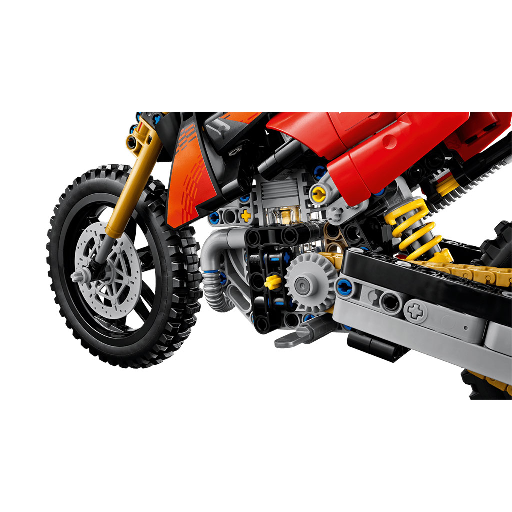 imagen de LEGO® Technic: Ducati Desmo450 MX Factory motocicleta (42238) 6