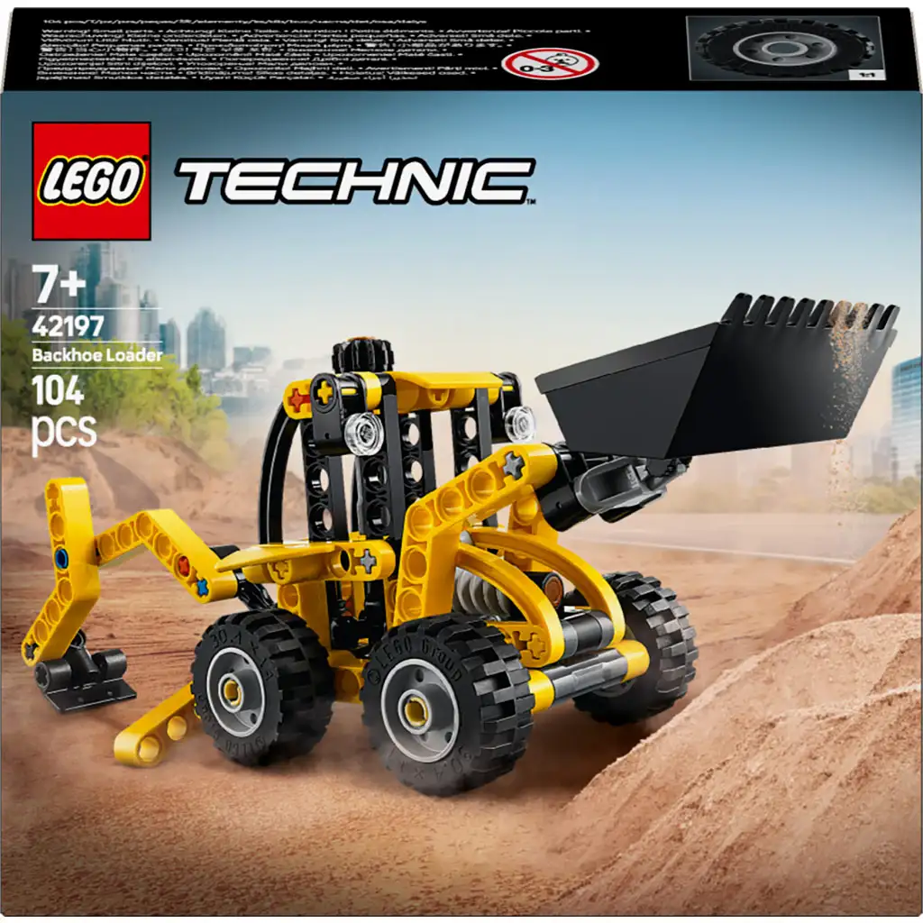imagen de LEGO® Technic: Excavadora de zanja (42197) 1