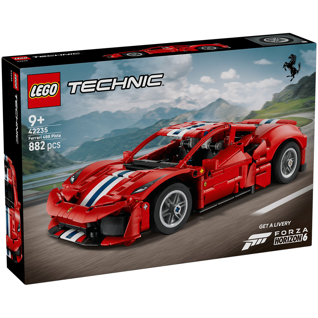 imagen de LEGO® Technic: Ferrari 488 Pista coche (42235) 1