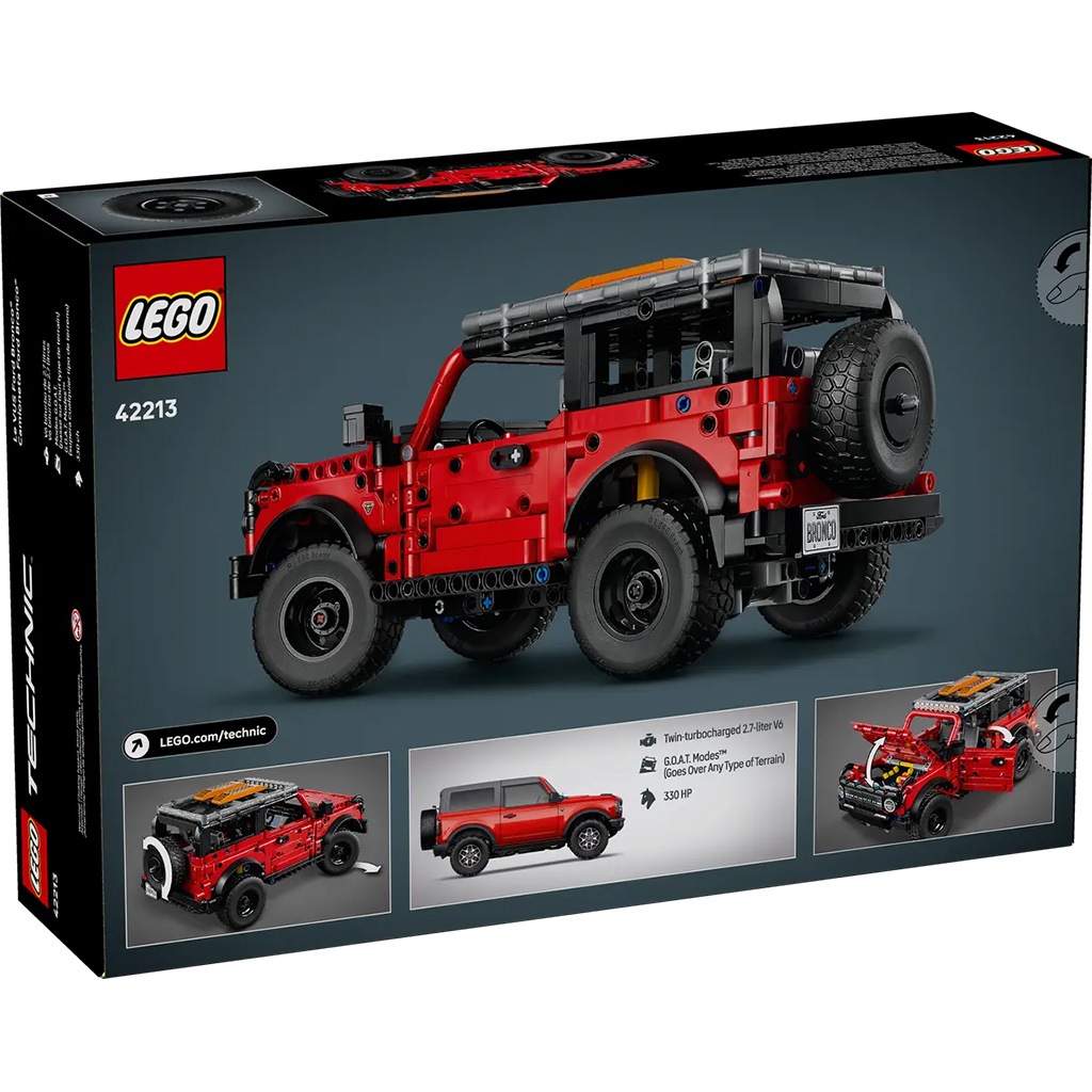 imagen de LEGO® Technic: Ford Bronco® SUV (42213) 8