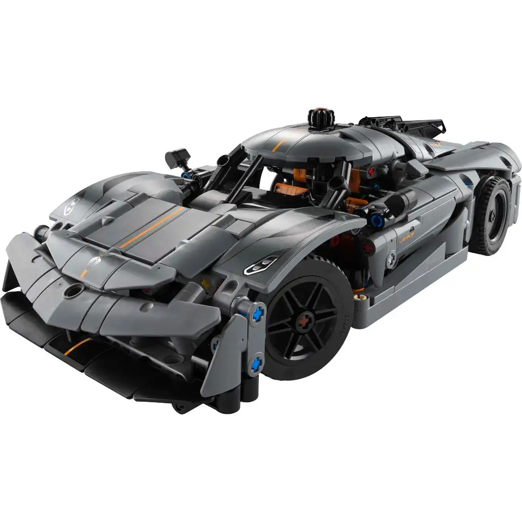 imagen de LEGO® Technic: Koenigsegg Jesko Absolut coche hiper gris (42173) 3
