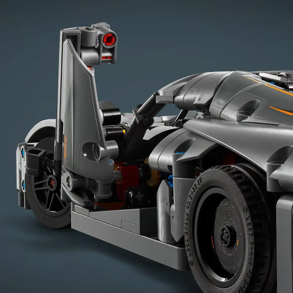 imagen de LEGO® Technic: Koenigsegg Jesko Absolut coche hiper gris (42173) 5