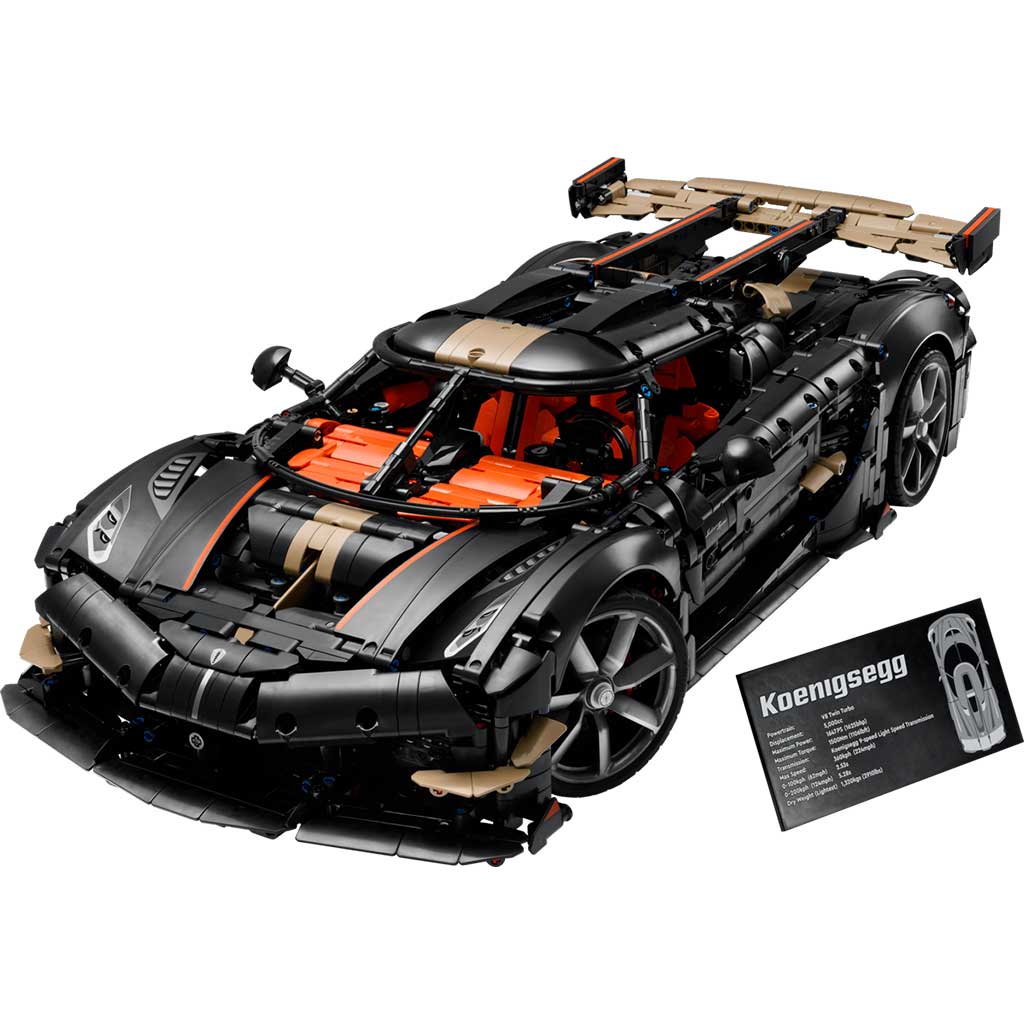 imagen de LEGO® Technic: Koenigsegg Sadair's Spear supercoche (42232) 2
