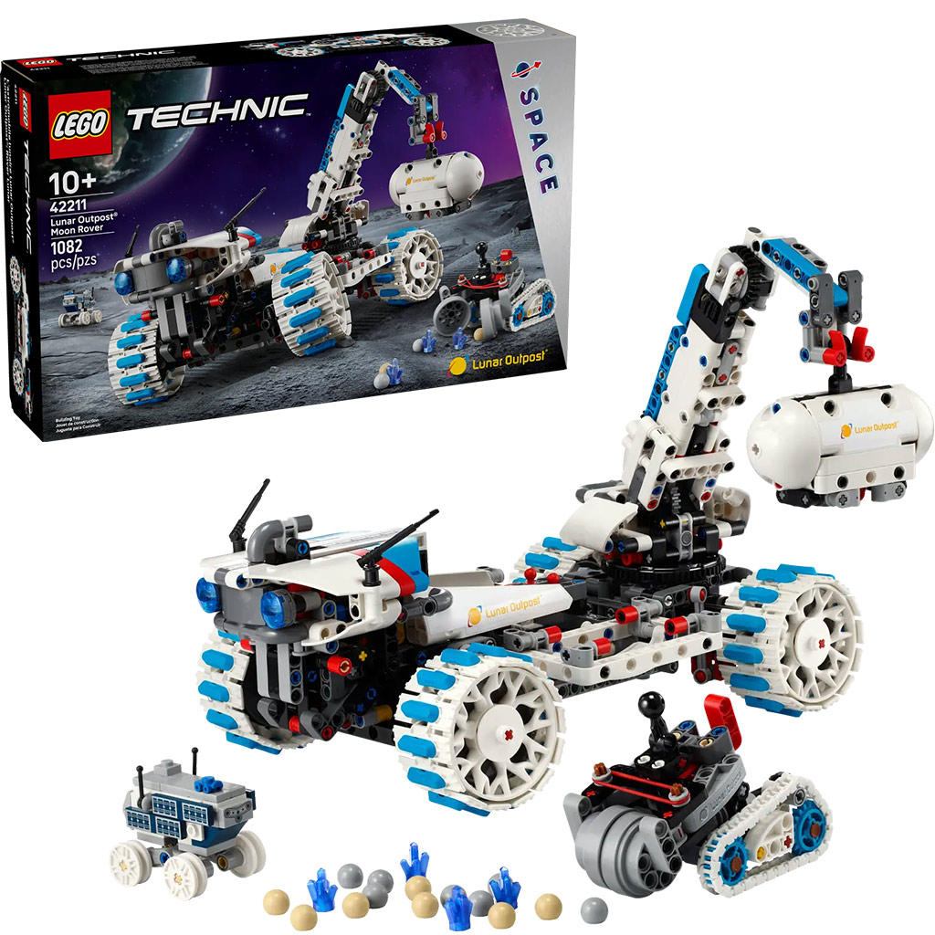 imagen de LEGO® Technic: Lunar Outpost™ vehículo espacial de exploración lunar (42211) 1
