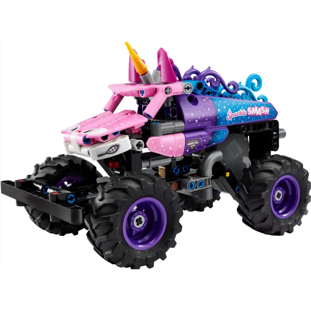 imagen de LEGO® Technic: Monster Jam™ Sparkle Smash™ - Coche de retroceso (42220) 2