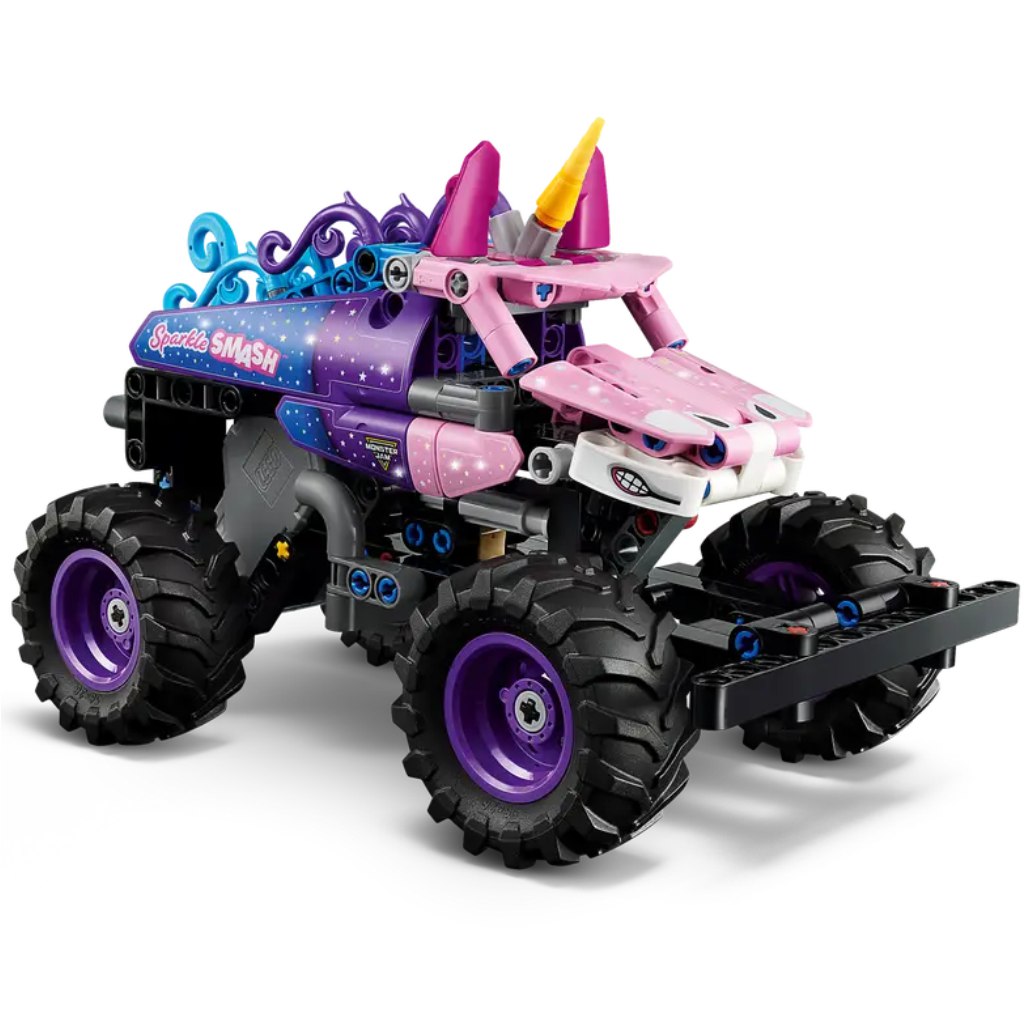 imagen de LEGO® Technic: Monster Jam™ Sparkle Smash™ - Coche de retroceso (42220) 3