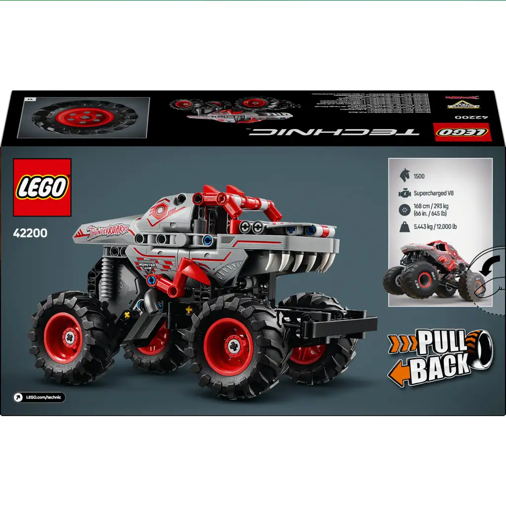 imagen de LEGO® Technic: Monster Jam™ ThunderROARus™ (42200) 5