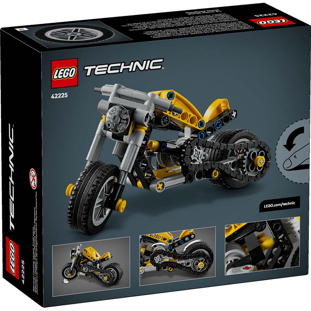 imagen de LEGO® Technic: Motocicleta amarilla (42225) 7