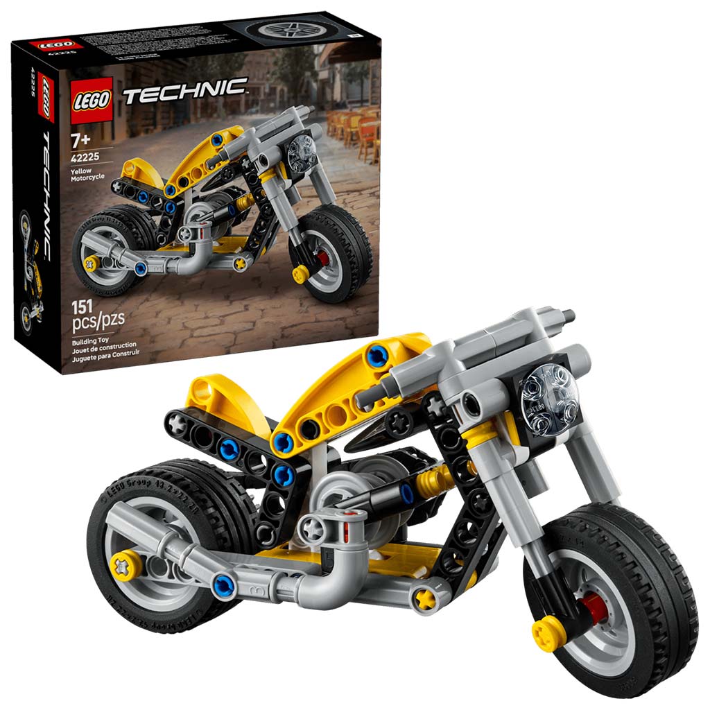 imagen de LEGO® Technic: Motocicleta amarilla (42225) 1