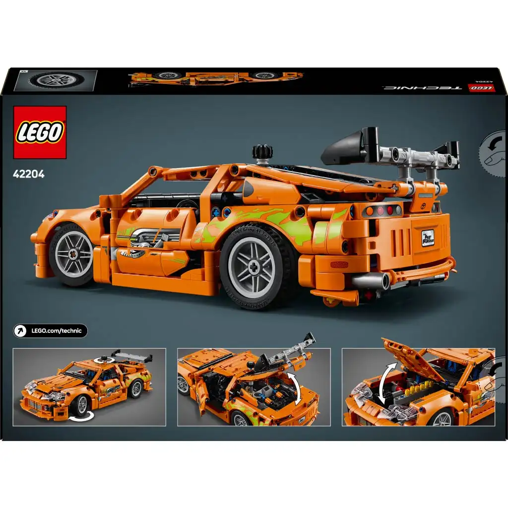 imagen de LEGO® Technic: Rápido y Furioso Toyota Supra MK4 (42204) 2