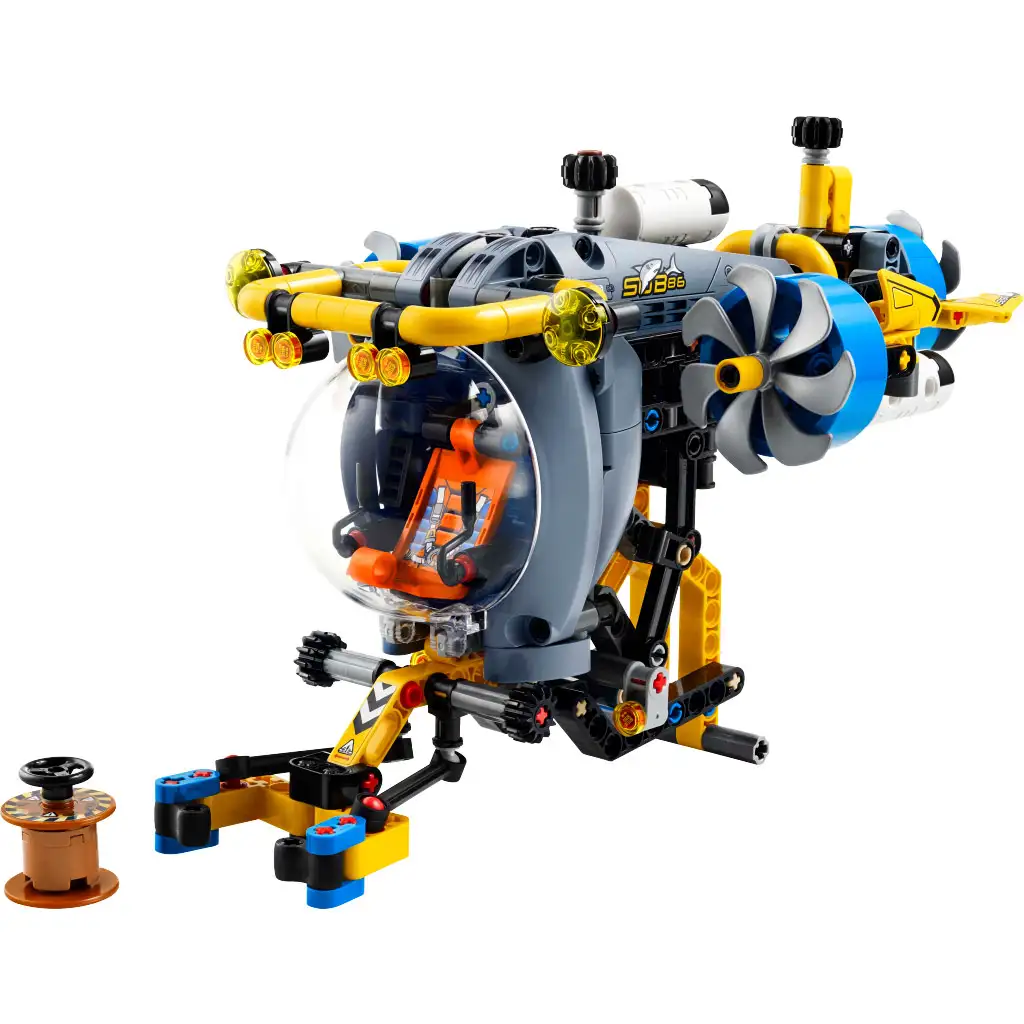 imagen de LEGO® Technic: Submarino de investigación de aguas profundas (42201) 2